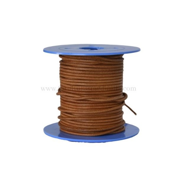 Cordones de cuero para la fabricacion de pulseras de cuero y colgantes de cuero, material para bisuteria al por mayor Cordones de cuero para la fabricacion de pulseras de cuero y colgantes de cuero, material para bisuteria al por mayor