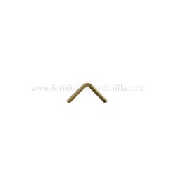 esquinera metalica para proteger los cantos de materiales en cuero