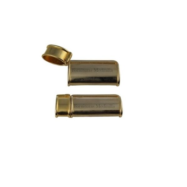 Venta al por mayor de fundas de mechero metalicas con tapa en color plateado y dorado.